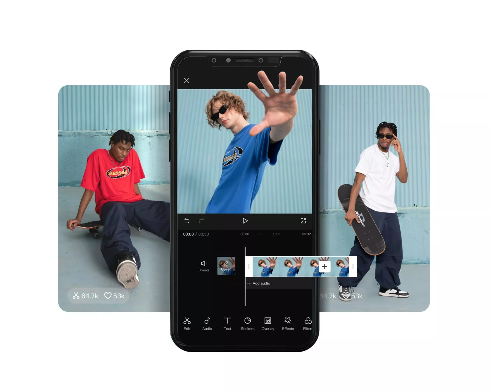 CapCut MOD APK video editing interface